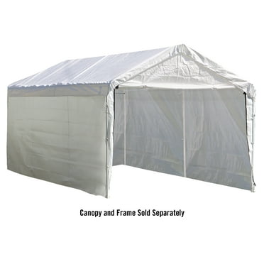 NO FRAME SIDEWALL KIT for Canopy Garage 20x6' Carport Car Shelter Tent Cover